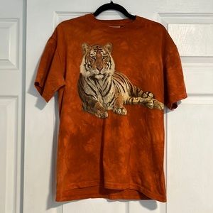THE MOUNTAIN tiger shirt size M